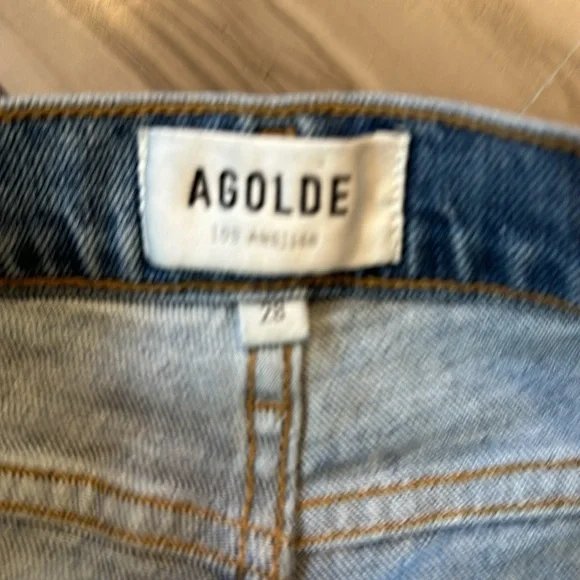 ๐ป3xHP!๐ป AGOLDE Straight leg jeans 28 - Picture 4 of 7